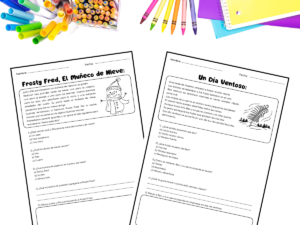spanish reading comprehension passages